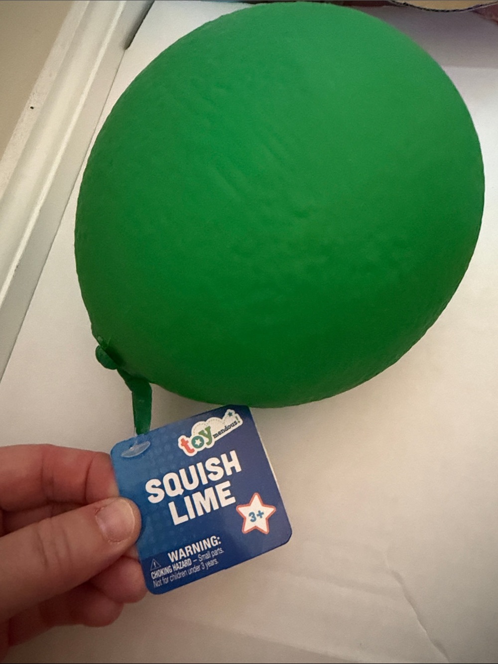 Squish Lime Plush Toy - Green
